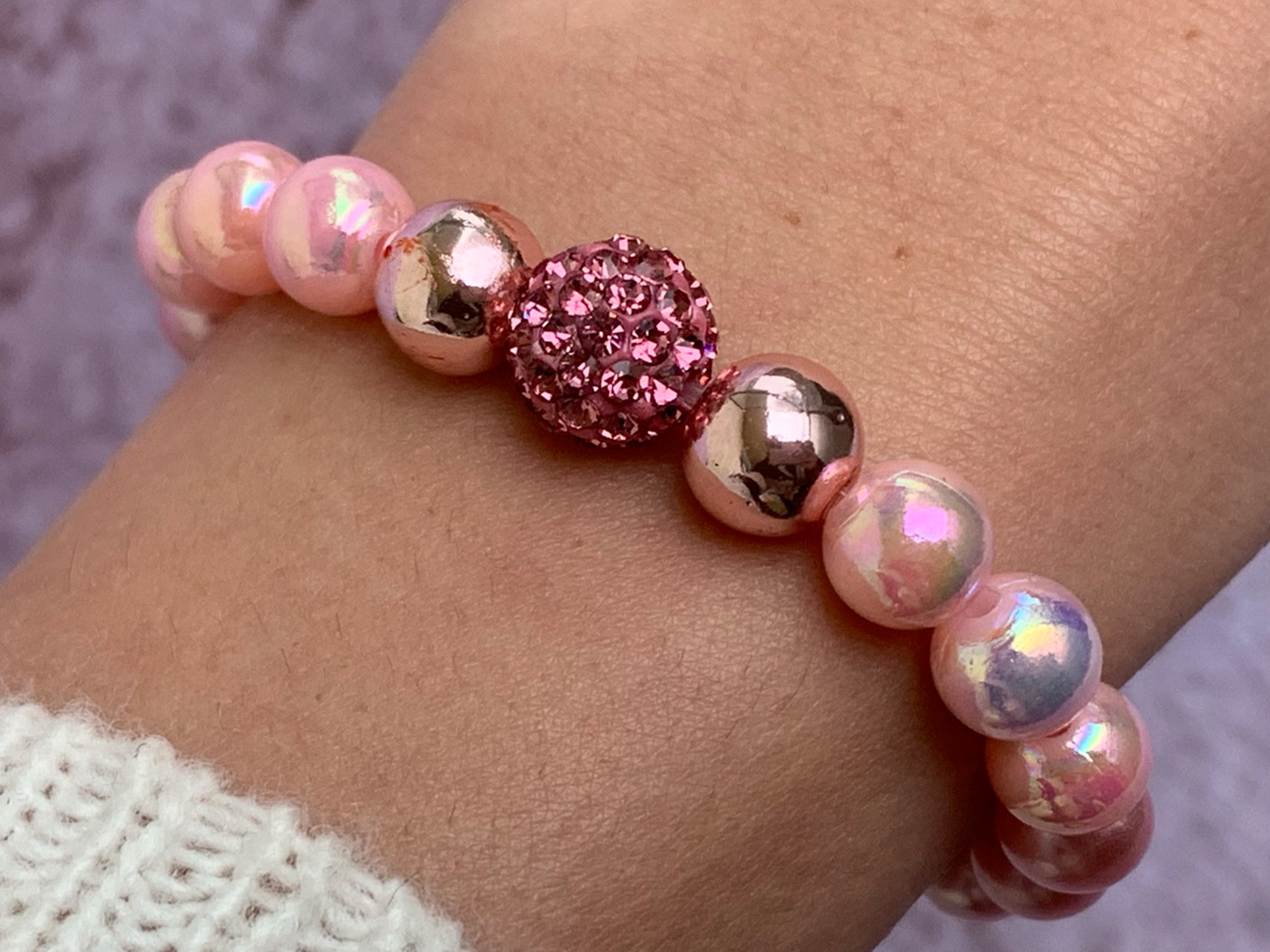 Shamballa pink elegance